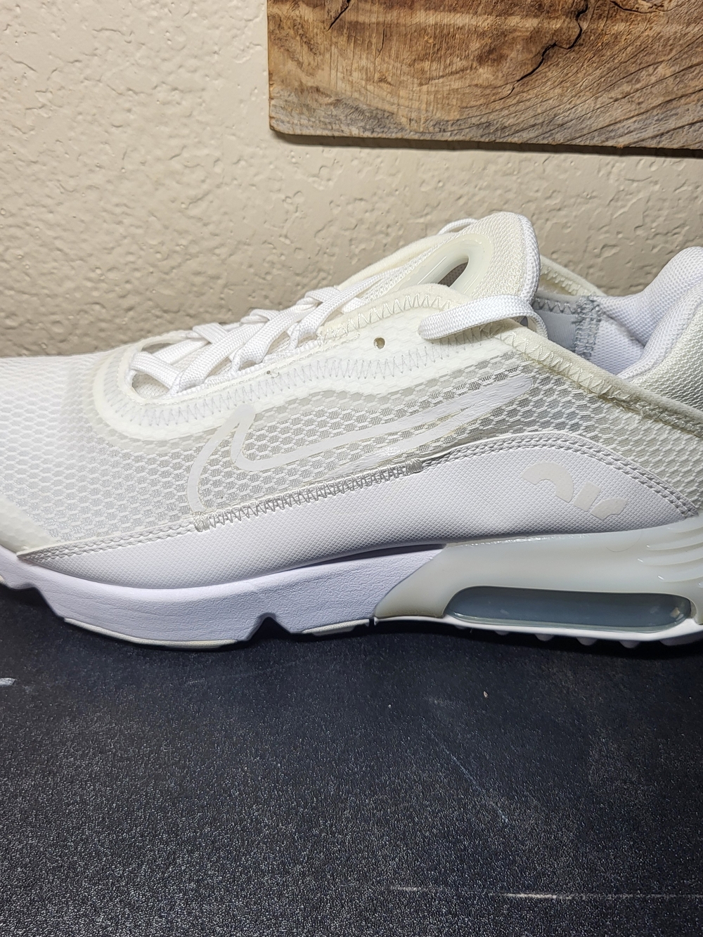*NEW* Nike Air Max 2090 Triple White Beige Shoes Size 5Y Women's Size 6.5